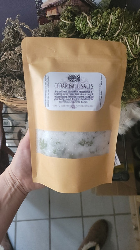 Cedar Bath Salts