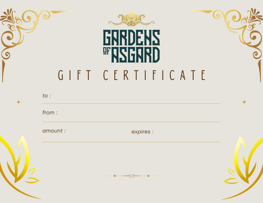 Gardens of Asgard Gift Card