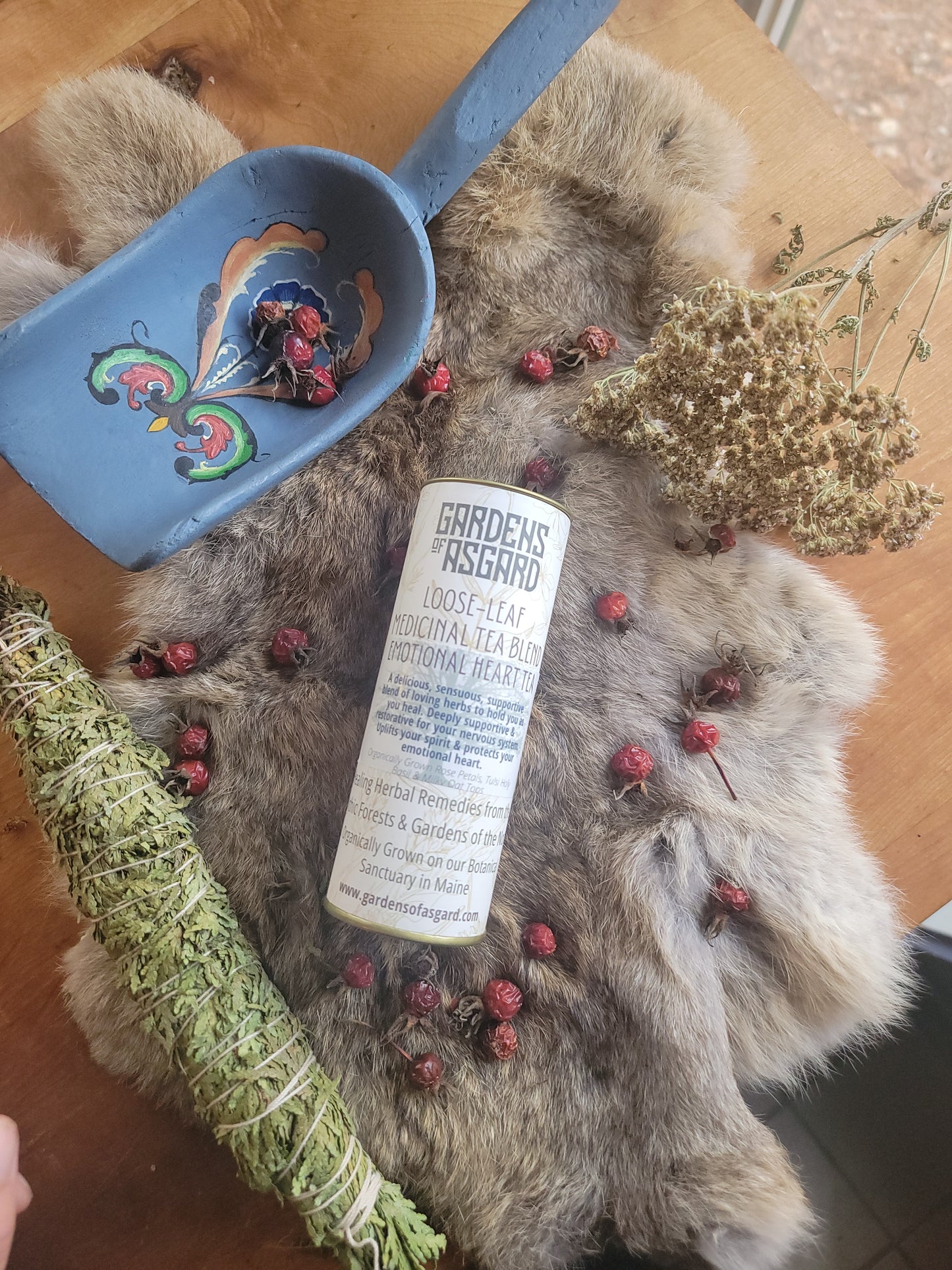 Emotional Heart Support :: Herbal Loose Leaf Tea Blend