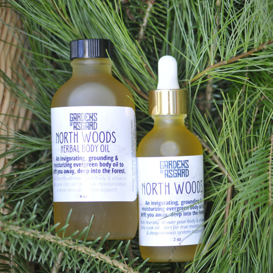 NORTH WOODS:: Herbal Infused Body Oil